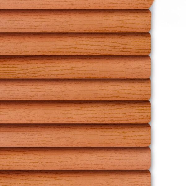 Rèm gỗ màu cam