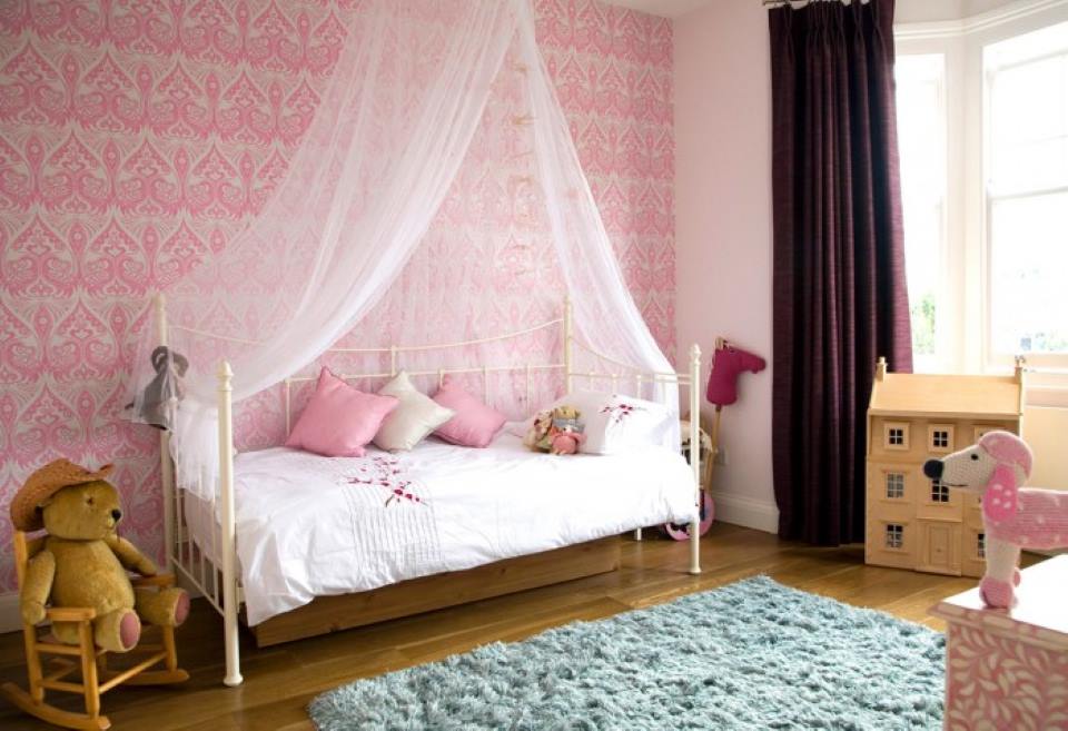 Thiết kế phòng ngủ cho bé gái ưu tiên sở thích của bé